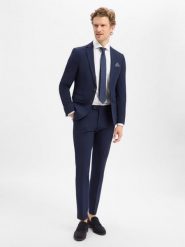 Finshley & Harding garnitur Mężczyźni Slim Fit niebieski, 42. Niebieskie garnitury Finshley & Harding, do pracy, m, bez wzorów. Za 999.95 zł.