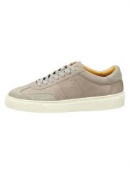 GANT Footwear Skórzane sneakersy "McJulien" w kolorze szarym rozmiar: 40. Szare buty sportowe casual GANT Footwear, bez wzorów, bez zapięcia. Za 407.45 zł.