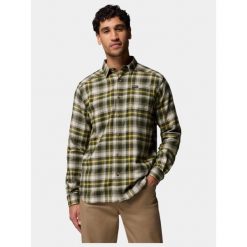 Koszula Męska Columbia Cornell Woods Flannel. Brązowe koszule Columbia, m, bez wzorów, bez kołnierzyka, bez ramiączek. Za 259.00 zł.