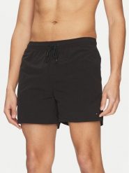 Tommy Hilfiger Szorty kąpielowe UM0UM03477 Czarny Regular Fit. Czarne kąpielówki Tommy Hilfiger, m, bez wzorów, z syntetyku. Za 149.99 zł.