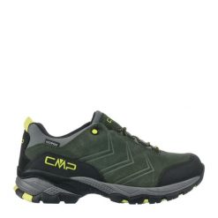 Buty trekkingowe męskie Melnick Low wodoodporne. Czarne buty turystyczne CMP, bez wzorów, z gumy, przed kostkę, bez zapięcia, outdoorowe. Za 366.99 zł.
