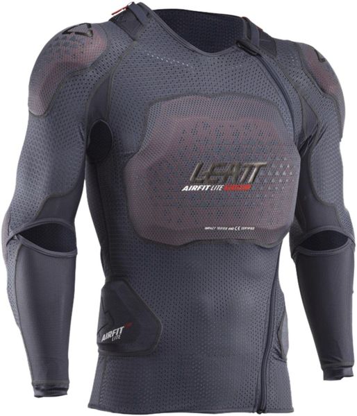 Ochraniacz ciała LEATT Body Protector 3DF AirFit Lite Evo. Szare odzież kompresyjna LEATT, l, bez wzorów, z materiału. Za 1,399.00 zł.