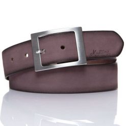 MUSTANG PASEK SKÓRZANY SOPO-MUS056 441 40 mm Ledergürtel. Czerwone paski Mustang, bez wzorów, klasyczne. Za 99.99 zł.