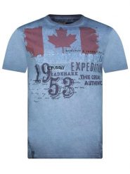Canadian Peak Koszulka "Jeleganteak" w kolorze niebieskim rozmiar: S. Niebieskie bezrękawniki Canadian Peak, s, bez wzorów, z bawełny, bez kołnierzyka, bez ramiączek. Za 70.74 zł.