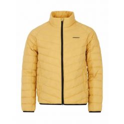 Kurtka puchowa Protest Prtshaffer. Żółte kurtki Protest, na zimę, bez wzorów, z puchu, bez kaptura. Za 425.50 zł.