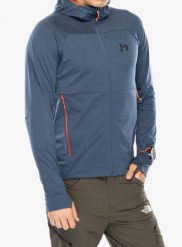 Bluza z kapturem męska Hannah Ethan Hoody. Niebieskie bluzy z kapturem Hannah, m, bez wzorów, z poliesteru, z kapturem. Za 229.89 zł.