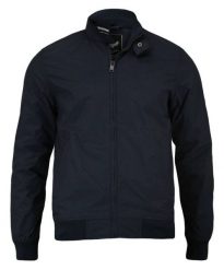Granatowa Kurtka Wiatrówka, Harringtonka, Lekka - Brave Soul, Męska. Niebieskie kurtki Brave Soul, m, bez wzorów, z materiału, bez kaptura. Za 129.00 zł.