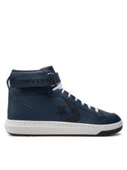 Converse Sneakersy Pro Blaze V2 Leather A06626C Granatowy. Niebieskie buty sportowe casual Converse, bez wzorów, ze skóry, bez zapięcia. Za 219.99 zł.