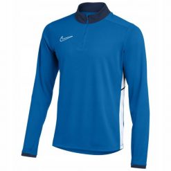 Bluza Męska Nike Academy 25 Sportowa Dresowa Treningowa roz. M. Niebieskie bluzy bez kaptura Nike, m, bez wzorów, z dresówki, bez kaptura. Za 142.00 zł.