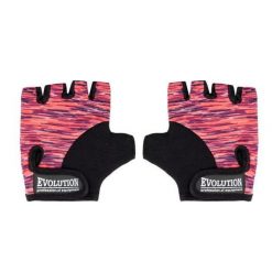 Rękawiczki rowerowe Pink Evolution Professional Equipment. Czarne rękawiczki EVOLUTION PROFESSIONAL EQUIPMENT, bez wzorów, z lycry. Za 23.90 zł.