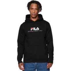 Bluza męska Fila Brunssum czarna FAU0145 80010 R. S. Białe bluzy Fila, m, bez wzorów, z kapturem. Za 189.99 zł.