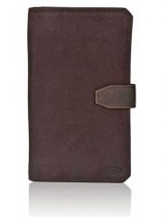 SPARWELL Skórzany portfel "Liam" w kolorze brązowym - 12,5 x 22 x 2 cm rozmiar: onesize. Brązowe portfele SPARWELL, bez wzorów, z materiału. Za 86.99 zł.