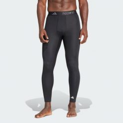 Legginsy TECHFIT Compression Training Long. Czarne legginsy długie sportowe Adidas, m, bez wzorów, z materiału, techfit (adidas). Za 179.00 zł.
