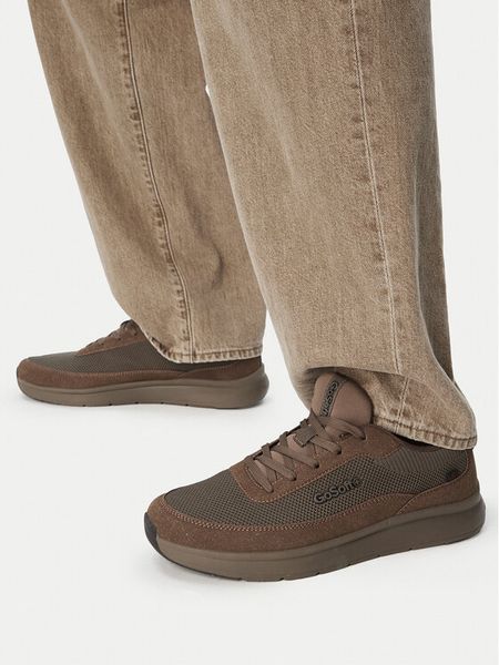 Go Soft Sneakersy CEOWB-O11GS Khaki. Brązowe buty sportowe casual GO SOFT, bez wzorów, z materiału, bez zapięcia. Za 199.99 zł.