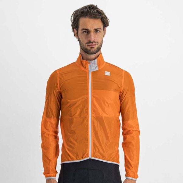 Kurtka rowerowa męska Sportful Hot Pack Easylight. Brązowe kurtki SPORTFUL, m, bez wzorów, bez kaptura. W wyprzedaży za 284.80 zł.