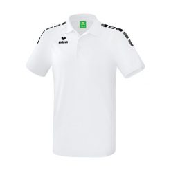 Polo 5-C Erima Essential. Białe koszulki polo Erima, m, bez wzorów, bez kołnierzyka, bez ramiączek. W wyprzedaży za 128.00 zł.