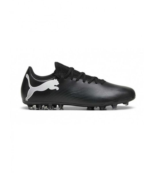 Buty piłkarskie PUMA Puma Future 7 Match MG Czarno-Białe. Czarne odzież kompresyjna Puma, bez wzorów, do piłki nożnej. Za 263.35 zł.