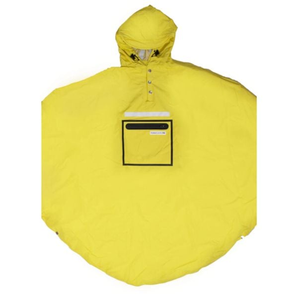 Poncho Ludowe Poncho Żółte. Żółte kurtki przeciwdeszczowe PEOPLE PONCHO, uniwersalny, bez wzorów, bez kaptura. Za 478.50 zł.