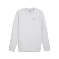 Bluza RAD/CAL PUMA Szaro-Srebrna. Szare bluzy bez kaptura Puma, bez wzorów, z bawełny, bez kaptura. Za 248.30 zł.