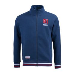 Bluza Kenny Academy. Niebieskie bluzy KENNY, m, bez wzorów, ze skóry, bez kaptura. Za 370.50 zł.