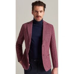 Bawełniana marynarka - Czerwony. Garnitury marki Reserved. Za 299.99 zł.