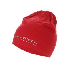 Czapka wełniana dwuwarstwowa unisex Brubeck EXTREME WOOL. Czerwone czapki zimowe Brubeck, bez wzorów, z elastanu. Za 63.74 zł.