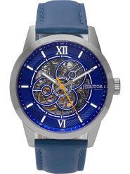 Heritor Zegarek automatyczny w kolorze srebrno-niebieskim rozmiar: onesize. Niebieskie, analogowe zegarki Heritor, ze stali. Za 543.99 zł.