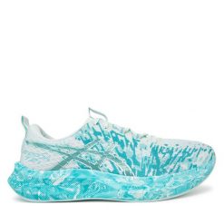 Buty do biegania Asics. Niebieskie buty do biegania ASICS, bez wzorów, bez zapięcia, do biegania. Za 679.99 zł.