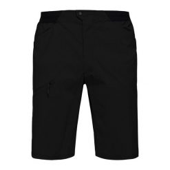 Spodenki trekkingowe męskie Haglöfs L.I.M Fuse. Czarne szorty Haglöfs, l, bez wzorów, sportowe. W wyprzedaży za 282.30 zł.