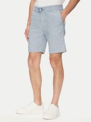 BOSS Szorty materiałowe 50536863 Niebieski Tapered Fit. Niebieskie szorty Boss, m, bez wzorów, z materiału. Za 469.99 zł.