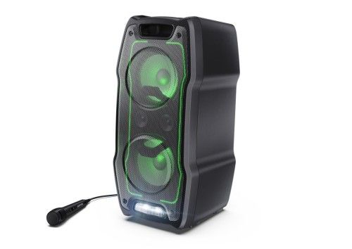 Sharp PS-931 głośnik przenośny / imprezowy Głośnik imprezowy Czarny 180 W. Czarne głośniki przenośne Sharp. Za 688.99 zł.