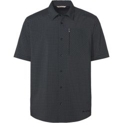 Koszula M Seiland Shirt IV. Czarne koszule Vaude, na lato, l, bez wzorów, z materiału, bez kołnierzyka, bez ramiączek. Za 339.00 zł.