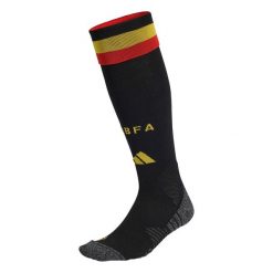 Getry Belgium 26 Home. Czarne legginsy długie sportowe Adidas, bez wzorów, do piłki nożnej. Za 99.95 zł.
