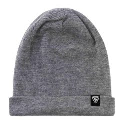 Czapka zimowa męska Rossignol Rob. Szare czapki zimowe Rossignol, bez wzorów. Za 119.00 zł.