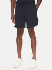 Emporio Armani Underwear Szorty sportowe EM000631 AF10792 UB102 Granatowy Regular Fit. Niebieskie krótkie spodenki sportowe Emporio Armani Underwear, m, bez wzorów, z bawełny. Za 309.99 zł.