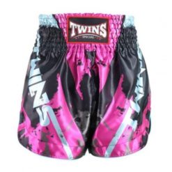 Spodenki treningowe Twins Special Candy Czarne/Różowe. Czerwone krótkie spodenki sportowe TWINS, bez wzorów. Za 199.00 zł.