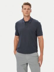 BOSS Polo Phoenix 50560227 Granatowy Regular Fit. Niebieskie koszulki polo Boss, m, bez wzorów, z bawełny, bez kołnierzyka, bez ramiączek. Za 399.99 zł.