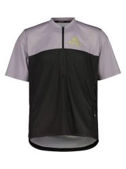 Maloja Koszulka kolarska "BarettiM. All Mountain" w kolorze lawendowo-czarnym rozmiar: S. Czarne t-shirty sportowe Maloja, bez wzorów, z materiału, bez ramiączek, rowerowe. Za 180.06 zł.