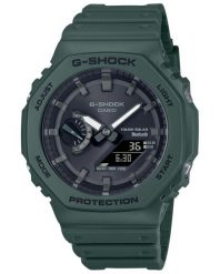 Zegarek męski Casio GA-B2100-3AER, Quartz, 45mm, 20ATM. Czarne, cyfrowe zegarki Casio, szklane. Za 660.05 zł.