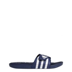 Klapki basenowe dla dorosłych Adissage. Białe klapki Adidas, z materiału. Za 129.00 zł.