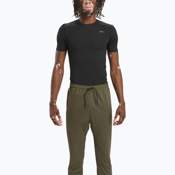 Koszulka męska Reebok Compression Tee. Czarne bielizna termoaktywna Reebok, m, bez wzorów, bez ramiączek. W wyprzedaży za 94.99 zł.