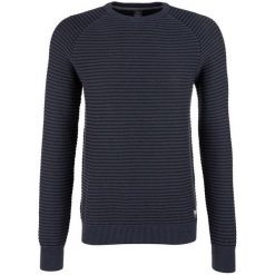 S.Oliver Męska sweter 13.810.61.5128.59G0 Night Blue (rozmiar L). Niebieskie swetry nierozpinane S.Oliver, l, bez wzorów, bez kołnierzyka, bez ramiączek. W wyprzedaży za 111.00 zł.