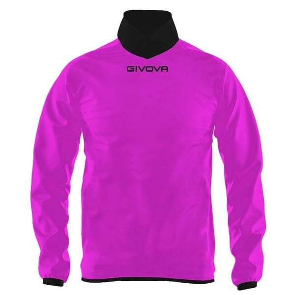 Kurtka wodoodporna z golfem Givova. Czerwone kurtki Givova, bez wzorów, bez kaptura. Za 197.99 zł.