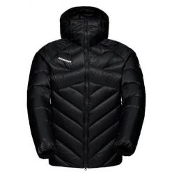 Kurtka uniwersalna męska Mammut Taiss Insulated Hooded. Czarne kurtki Mammut, na zimę, l, bez wzorów, z materiału, z kapturem. Za 2,188.15 zł.