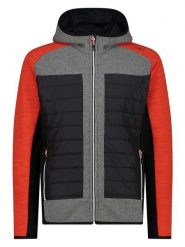 CMP Kurtka hybrydowa w kolorze szaro-czerwonym rozmiar: 50. Czerwone kurtki outdoor i hardshell CMP, m, bez wzorów, z syntetyku, bez kaptura. Za 291.51 zł.