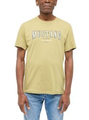 Mustang Koszulka w kolorze khaki rozmiar: 3XL. Brązowe bezrękawniki Mustang, xl, bez wzorów, z bawełny, bez kołnierzyka, bez ramiączek. Za 61.89 zł.