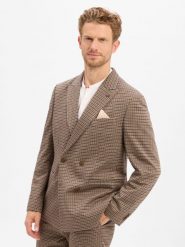 Finshley & Harding London kurtka modułowa - Berry Mężczyźni Regular Fit Sztuczne włókno beżowy|brązowy, 46. Brązowe kurtki Finshley & Harding London, m, bez wzorów, z włókna, bez kaptura. Za 799.95 zł.