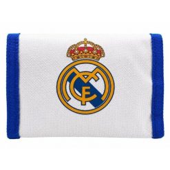 Real Madryt portfel wallet biały. Białe portfele REAL MADRID, bez wzorów, z materiału. Za 59.00 zł.