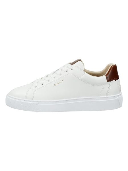 GANT Footwear Skórzane sneakersy "McJulien" w kolorze białym rozmiar: 43. Białe buty sportowe casual GANT Footwear, bez wzorów, bez zapięcia. Za 377.74 zł.