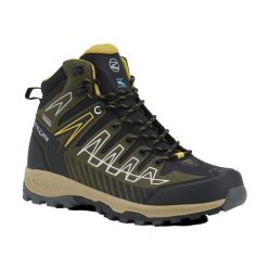 Buty trekkingowe męskie TREZETA Thunder Mid z membraną WP. Czarne buty trekkingowe TREZETA, bez wzorów, bez zapięcia. Za 433.50 zł.
